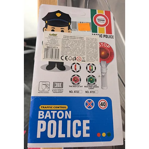 Police baton traffic control toy