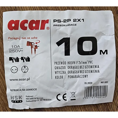 Extension cord