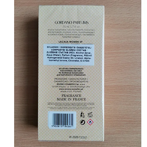 Eau de toilette