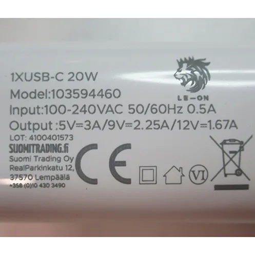 USB charger