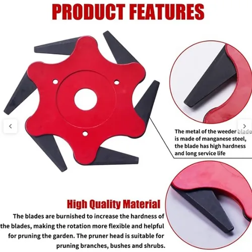 Attachment for brush cutter