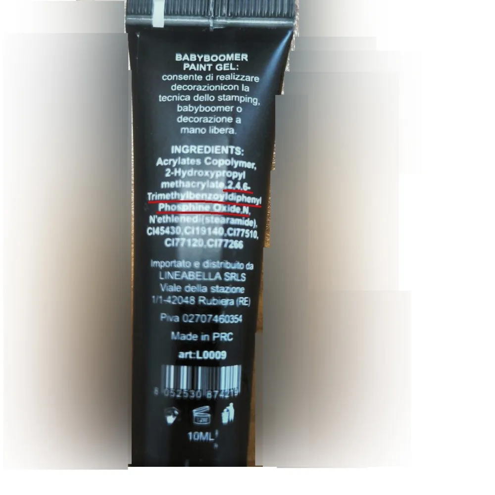 Gel nail varnish