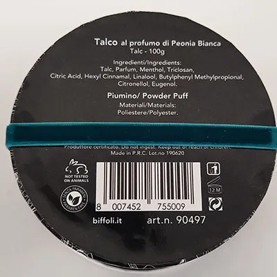 Talcum powder