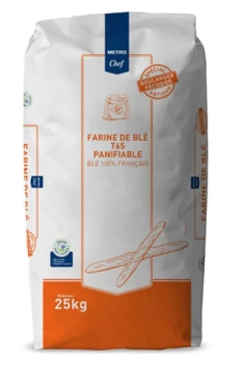 Farine de ble t65 25kg