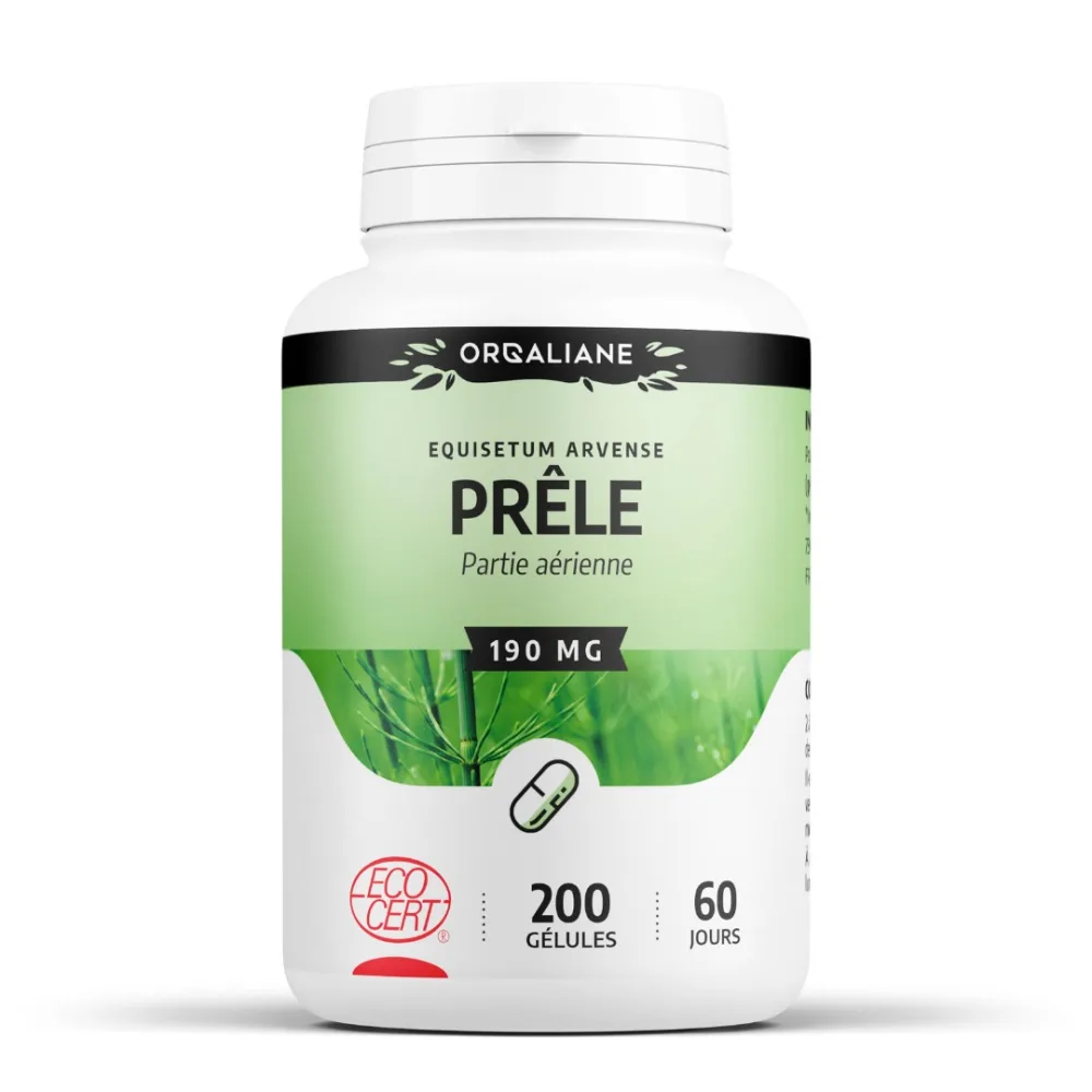 Gélules de prêle ecocert 190mg