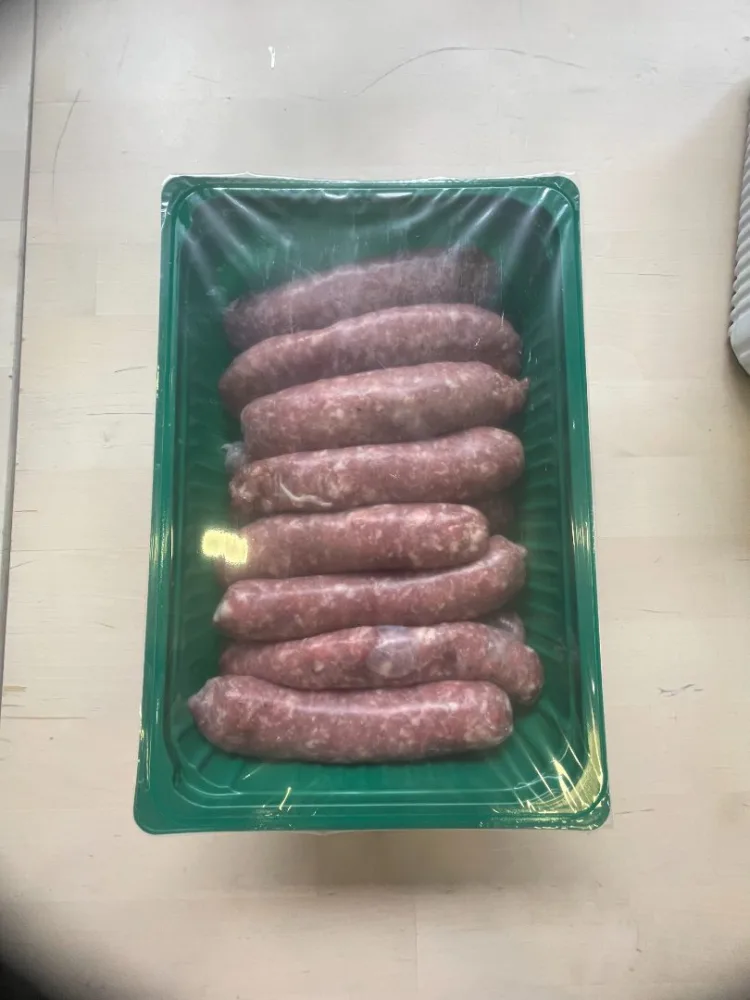 Saucisse oignon herbes