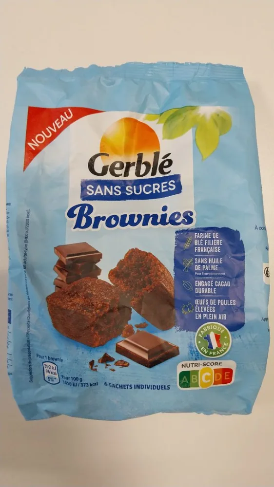 Brownies sans sucre