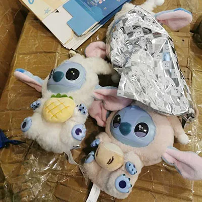 Key ring with soft toy