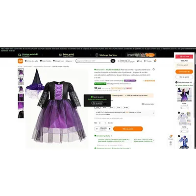 Fancy dress costume