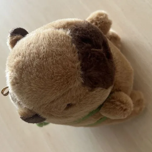 Key ring with soft toy