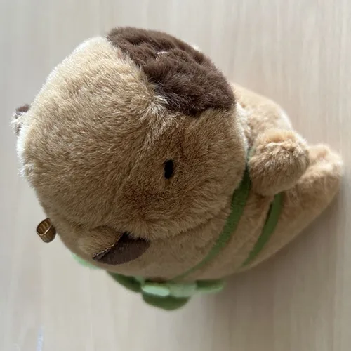 Key ring with soft toy