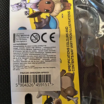 Plastic toy set