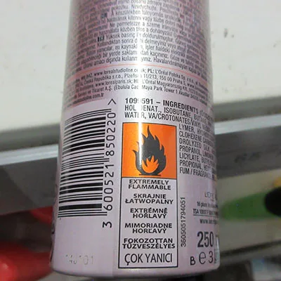 Hair spray