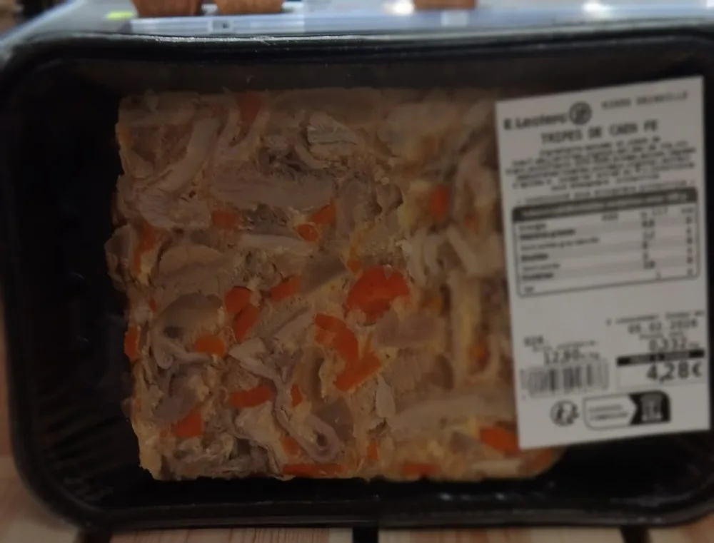 Charcuterie frais emballé par nos soins