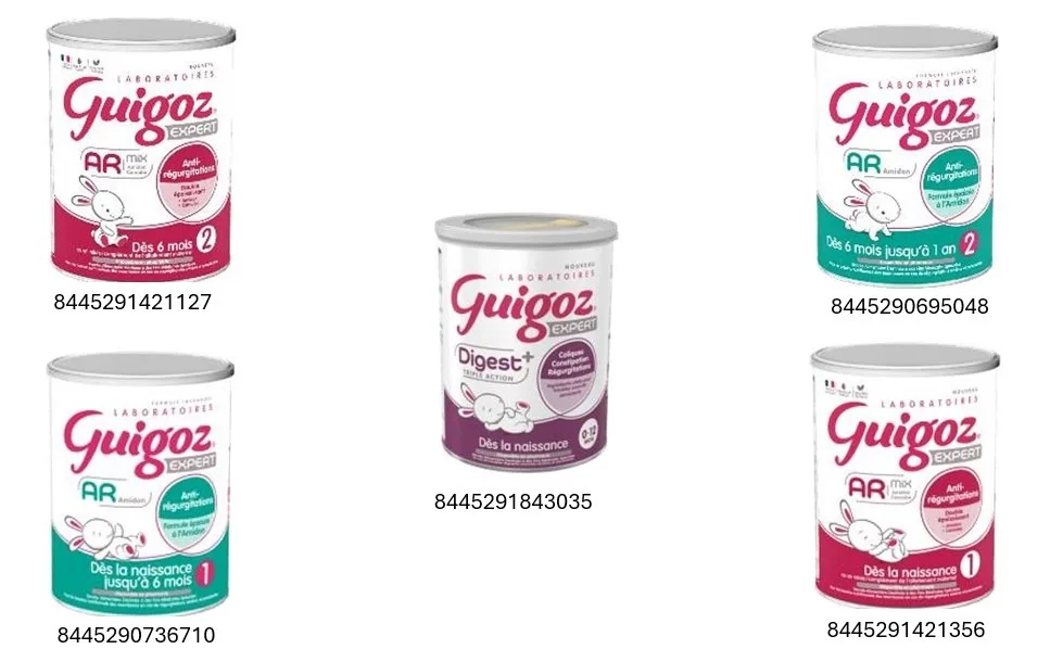Guigoz lait infantile en poudre