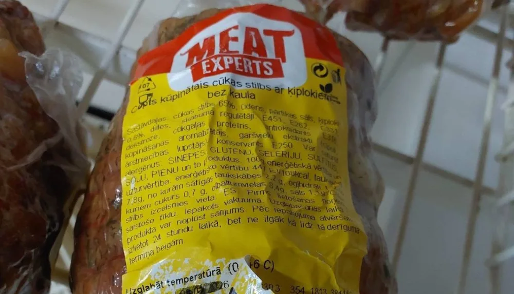 Veikalā “MERE” izņem produktus ar beigušos derīguma termiņu