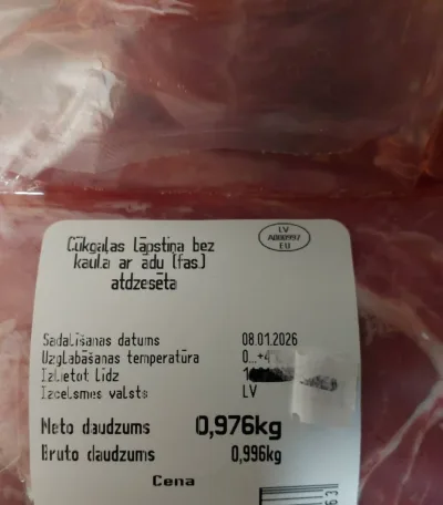 Veikalā “MERE” izņem produktus ar beigušos derīguma termiņu
