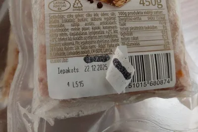 Veikalā “MERE” izņem produktus ar beigušos derīguma termiņu