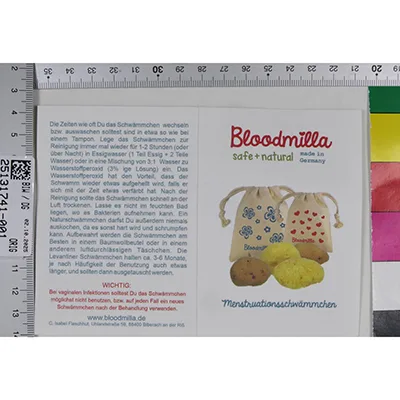 Intimate care sponges