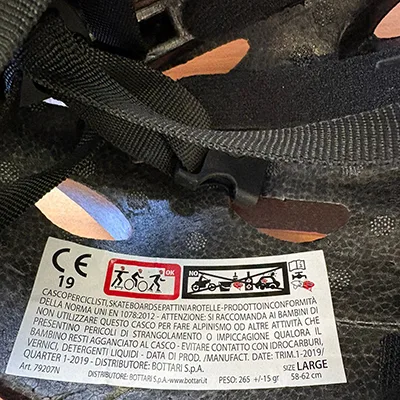 Bicycle helmet