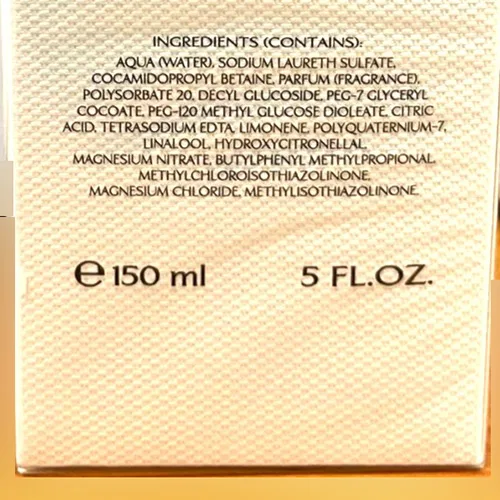 Shampoo and shower gel