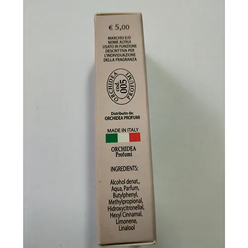 Eau de toilette