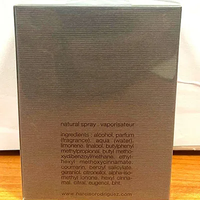 Eau de toilette