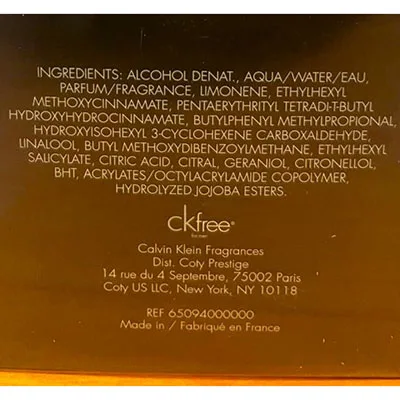 Eau de toilette