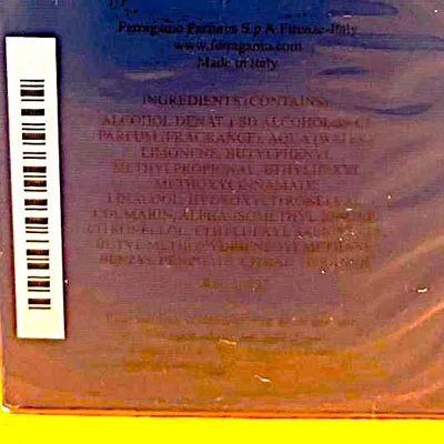 Eau de toilette