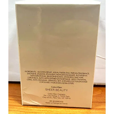 Eau de toilette