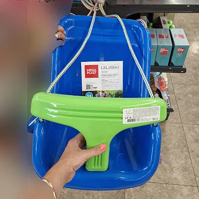 Plastic swing