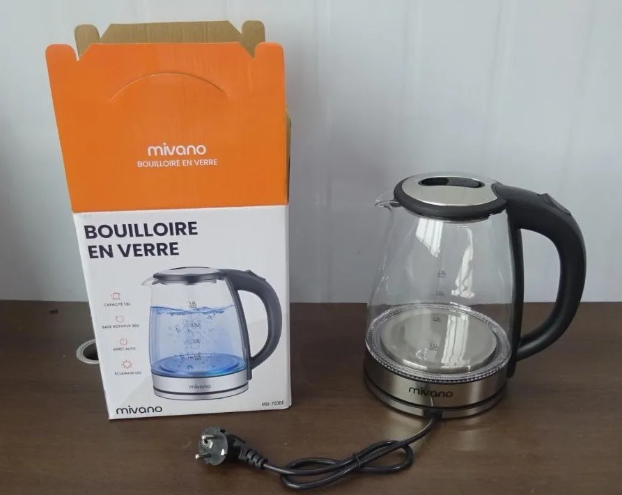 Bouilloire en verre