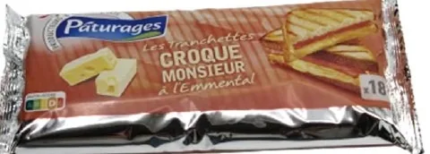 Les tranchettes croque monsieur a l'emmental
