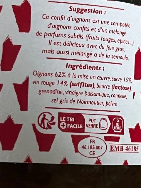 Confit d'oignons