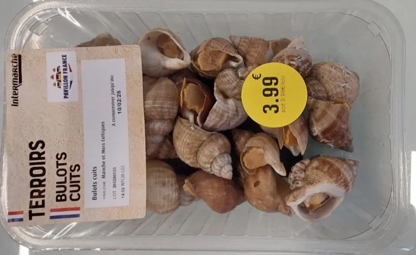 Bulots cuits 400g