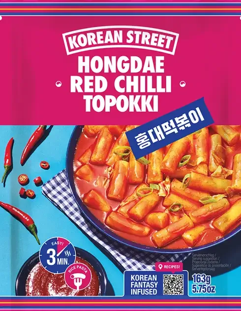 Korean Street Topokki (sweet-spicy)
