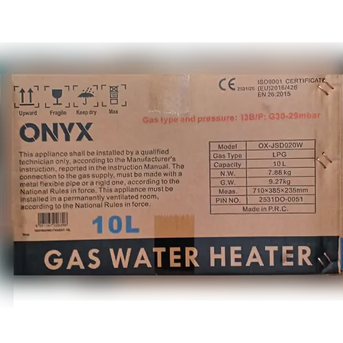Gas water heater