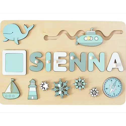 Wooden activity toy