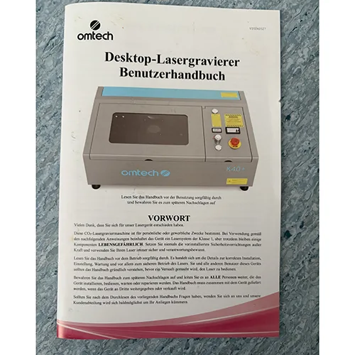 Laser engraving machine