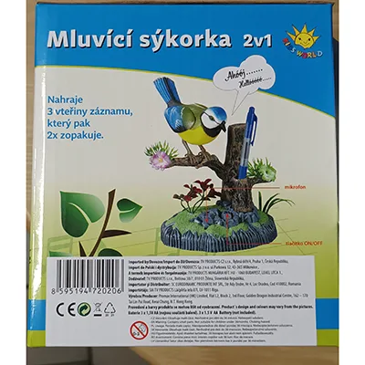 Talking bird toy