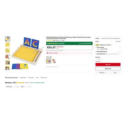 Sand activity toy