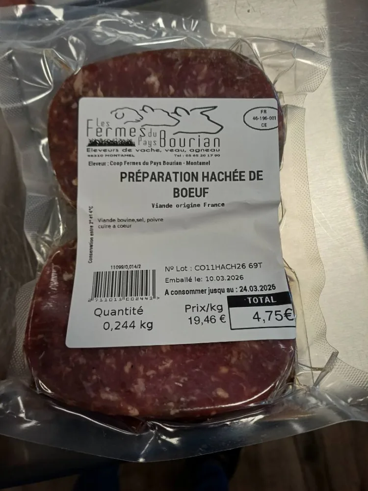 Préparation hachée