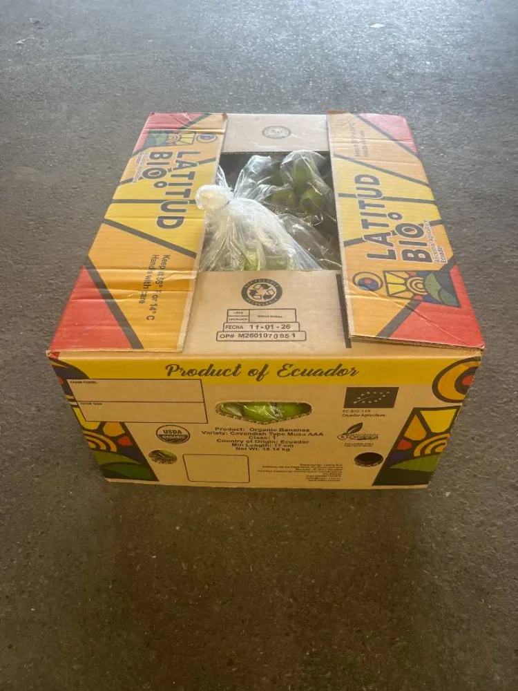 Banane cavendish latitud equateur cat1 bio