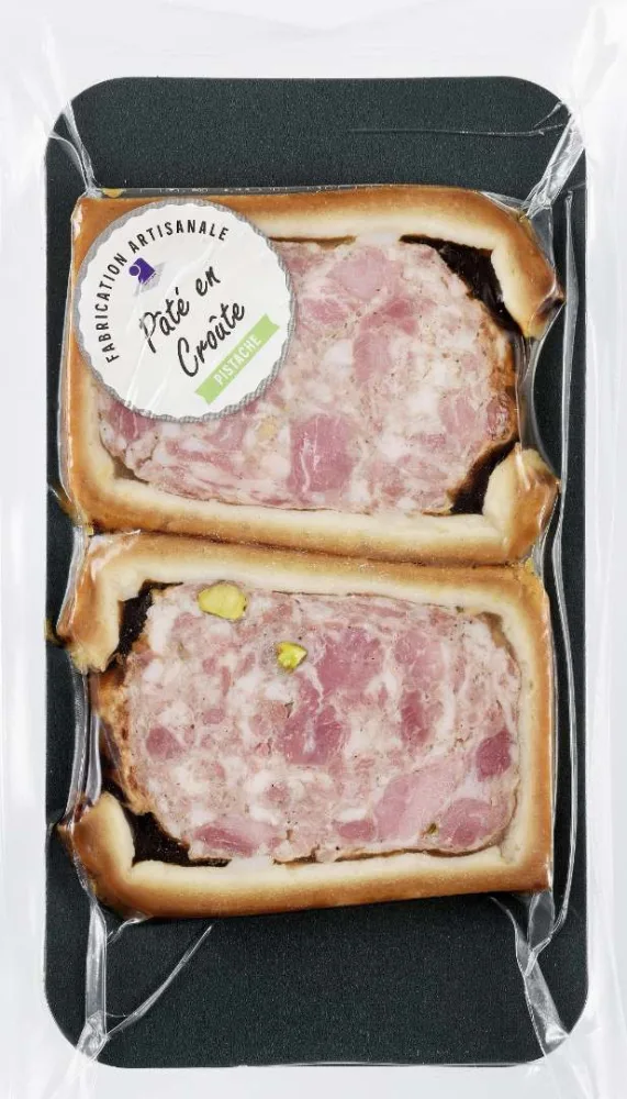 Pate croute tranche neutre