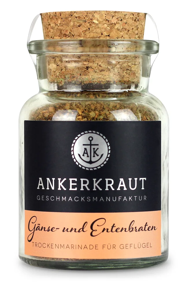 Ankerkraut Geschmacksmanufaktur Gyros, 80 Gramm im Korkenglas Ankerkraut Geschmacksmanufaktur Brathähnchen, 75 Gramm im Korkenglas Ankerkraut Geschmacksmanufaktur Gänse- und Entenbraten, 75 Gramm im Korkenglas Ankerkraut Smoking Zeus Trockenmarinade BBQ-RUB, 200 Gramm im Streuer