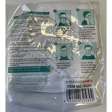Particle filter mask