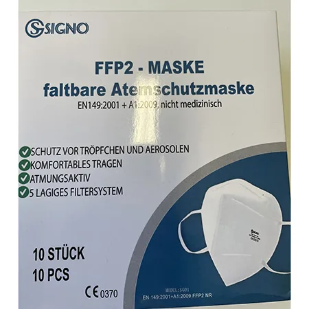 Particle filter mask