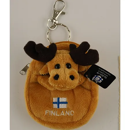 Keychain with soft toy