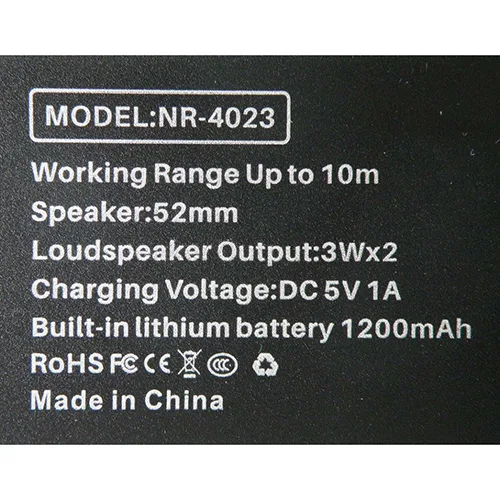 Wireless speaker