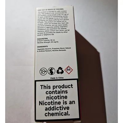 Electronic cigarette cartridge